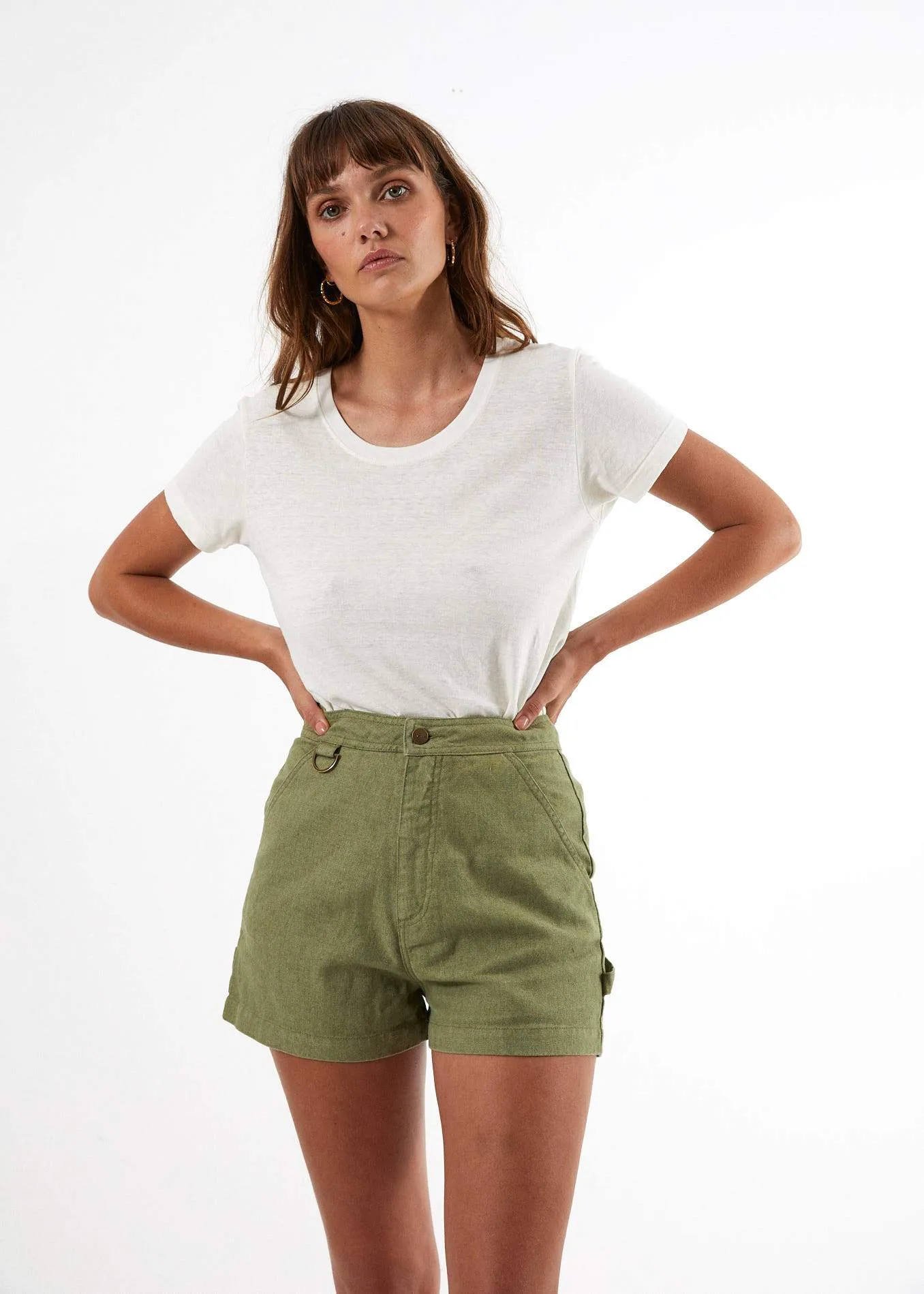 Afends Womens Montana - Hemp Short