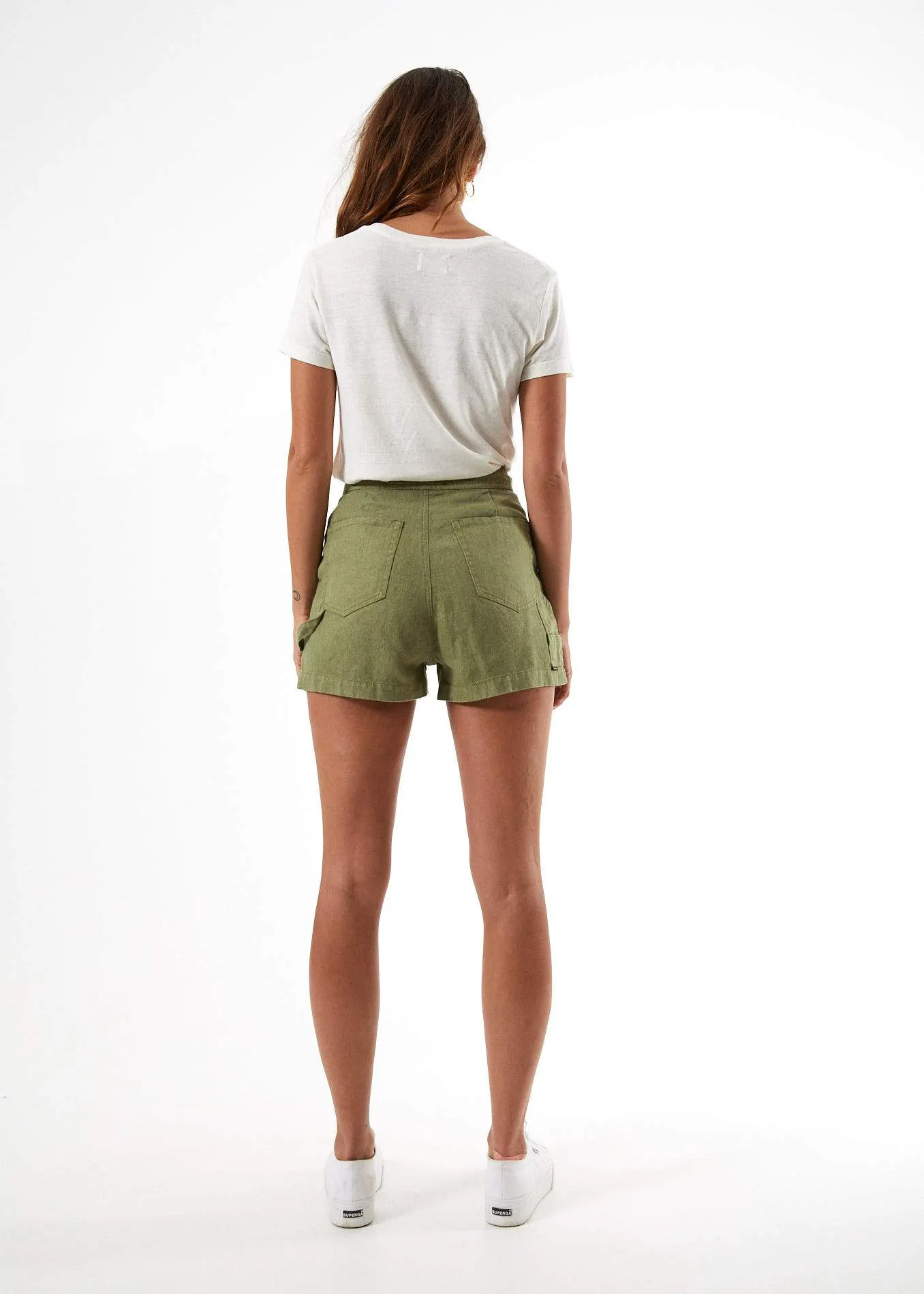 Afends Womens Montana - Hemp Short