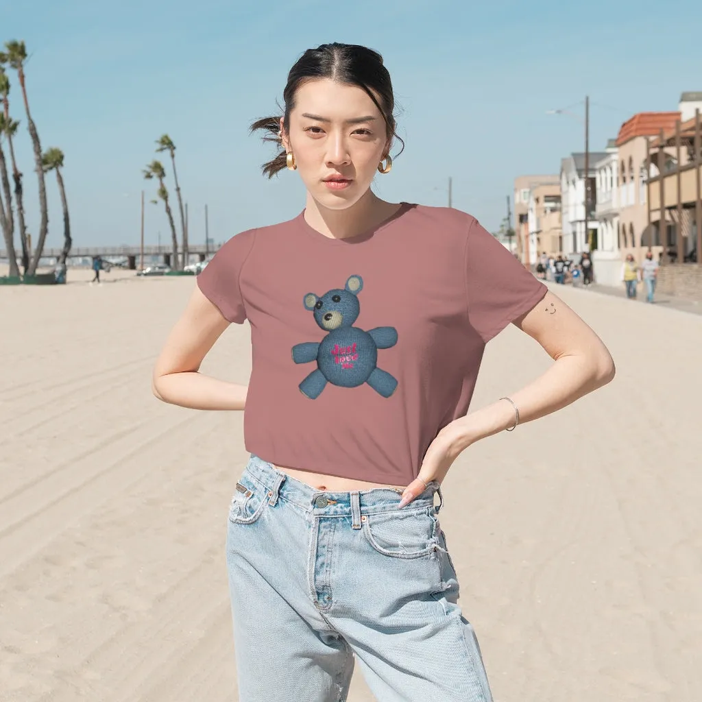 CG Bear Women's Flowy Cropped Tee