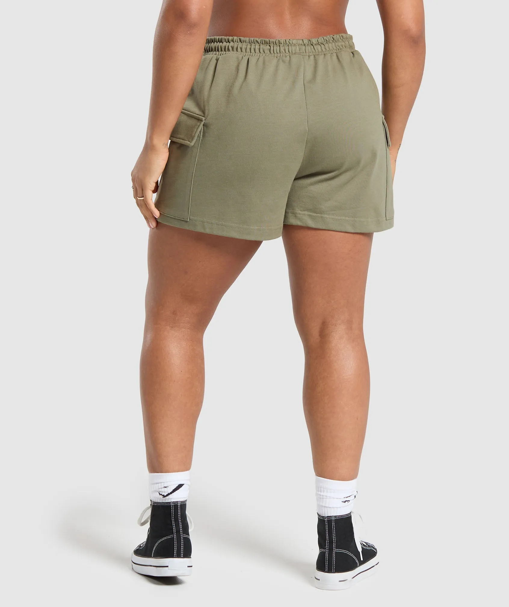 Gymshark Cargo Pocket Shorts - Utility Green