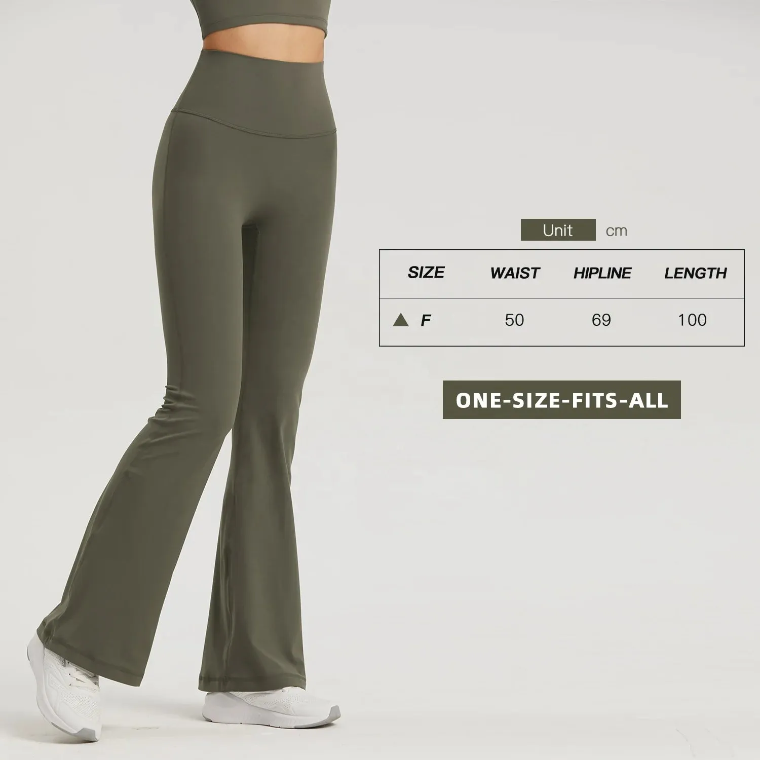 High Waist Flare Leggings