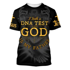 I Took A Dna Test And God Is My Father 3d Shirts - Christian T Shirts For Men And Women