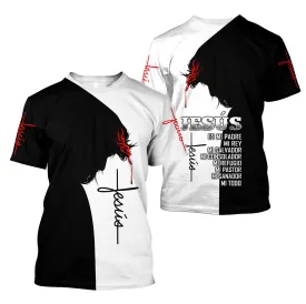 Jes§S Es Mi Padre Mi Rey Esus Shirt - Christian 3D Shirt