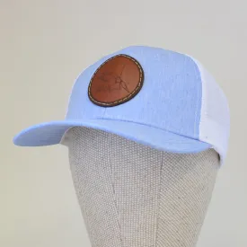 Leather Patch Mississippi Duck Hat Blue