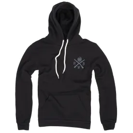 Men's American Flag Patriotic Hoodie | Black