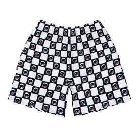 Men's Checkered Eyez - Recycled Athletic Shorts