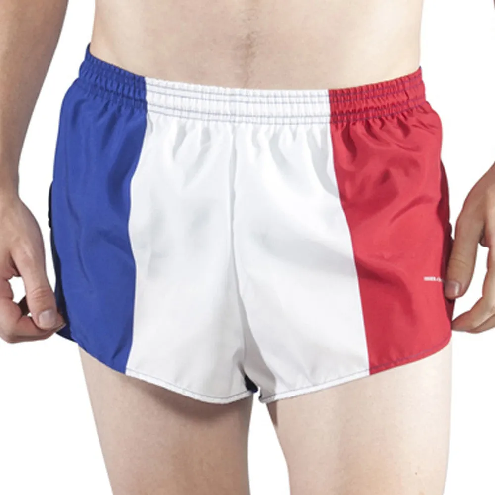 Men's Flag 1" Elite Split Shorts [D-F] - France