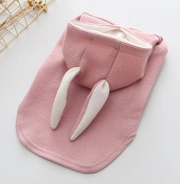 [MPK] New  Cat Clothes  Dog and Cat Sweater Clothes with Rabbit Ears, 7 Sizes Available in 2 Colors