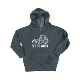 OFF TO WORK - CHILD HOODIE