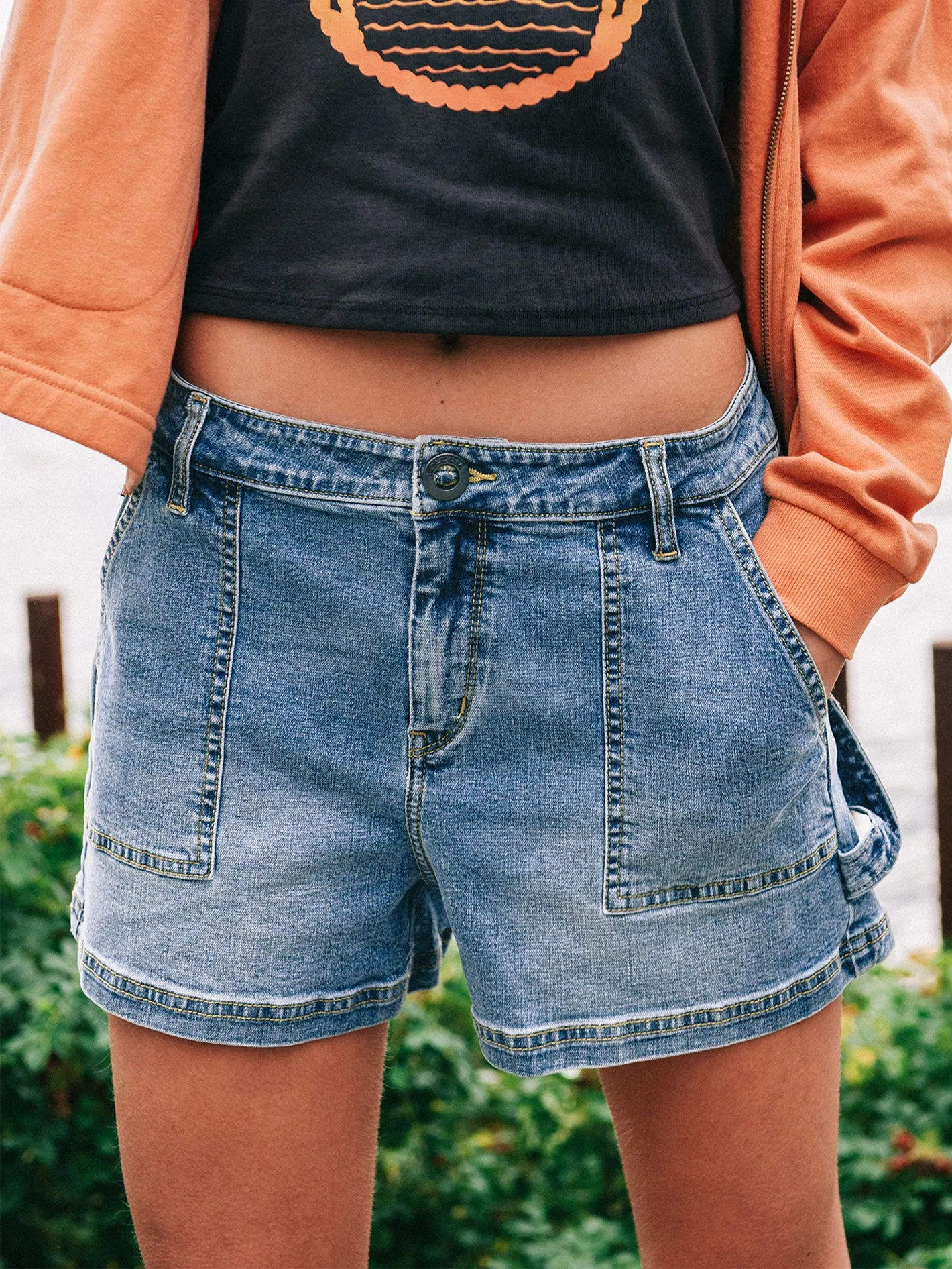 Stone Kraft Shorts - Jasper Blue