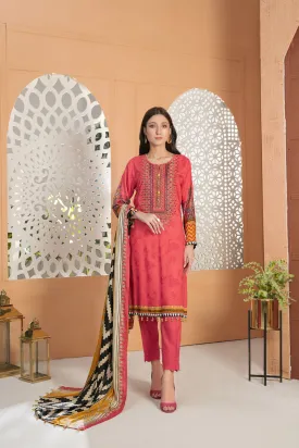 Tawakkal Moira Embroidered Linen Collection – D-7532