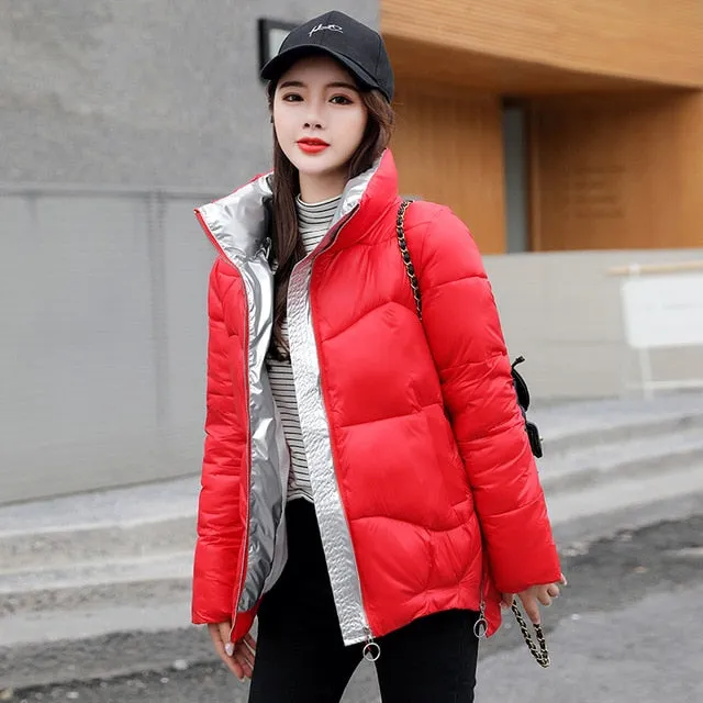 Winter Jacket High Quality stand-callor Coat Parkas