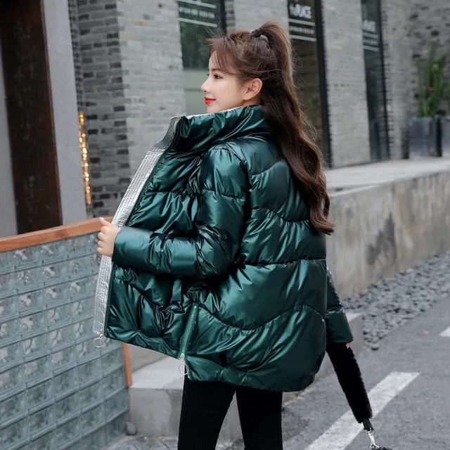 Winter Jacket High Quality stand-callor Coat Parkas