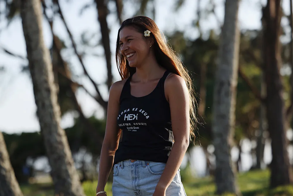 WOMEN'S STATION TANK IN BLACK